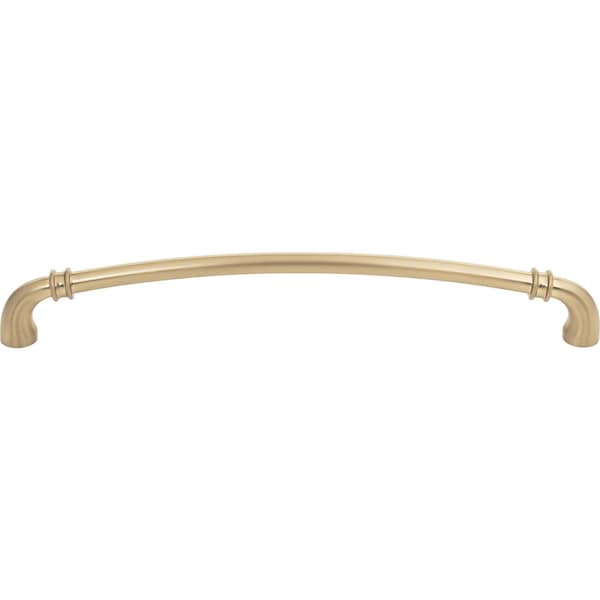 224 Mm Center-to-Center Satin Bronze Marie Cabinet Pull